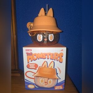 Honey Orange- Labubu Popmart Wacky Mart Series Tumbler